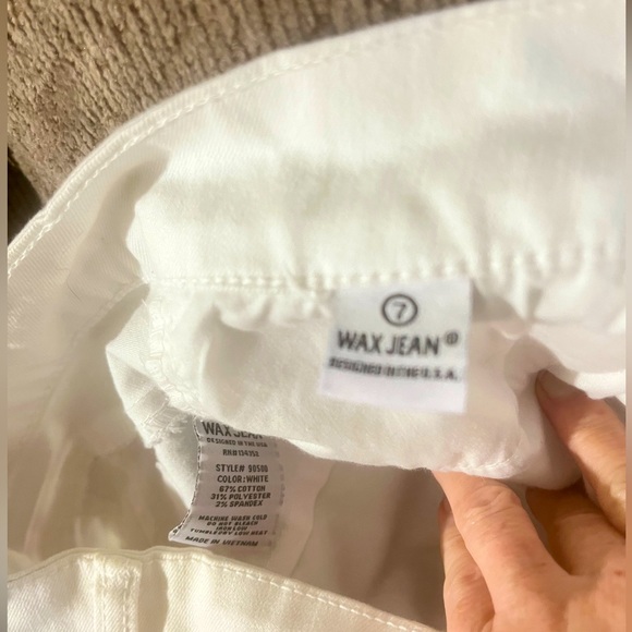 Ladies BUTT I love you white jeans - Picture 5 of 8